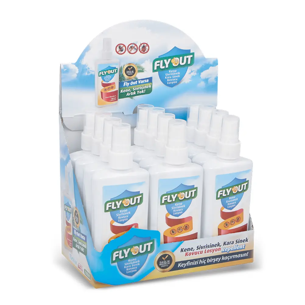 FLYOUT Bitkisel Yağlardan Oluşan Vücut Spreyi